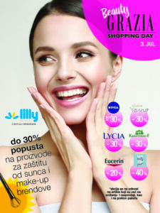 Beauty Grazia Shopping Day, 3. jula u svim Lilly drogerijama!