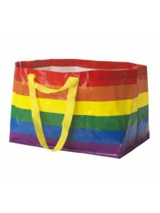 Ikea: novo izdanje torbe u duginim bojama