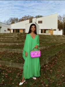 Neverovatno lepa Tina Kunaki u smaragdnoj Valentino haljini