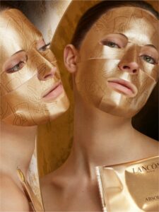 Podmlađujuća 24K zlatna maska za lice