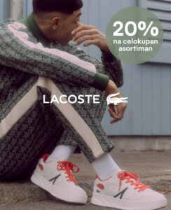 Lacoste je pripremio 20% popusta na celokupan asortiman tokom Grazia Shopping Night-a
