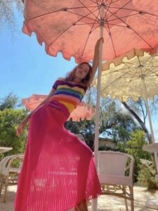 Summer vibes: Natalija Vodianova u Jacquemus providnoj suknji