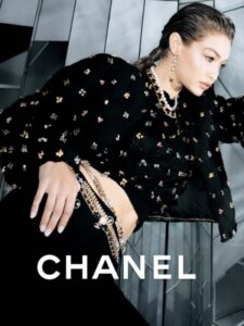 Trudna Điđi Hadid u reklamnoj kampanji Chanel