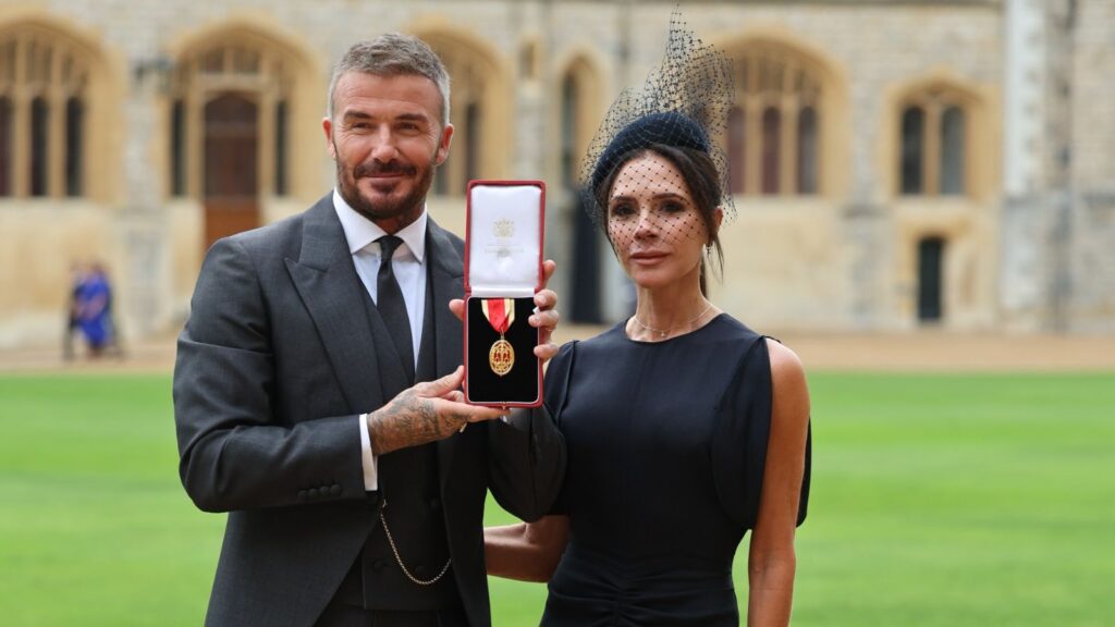 Ser David Beckham: Fudbalska legenda konačno dobila vitešku titulu