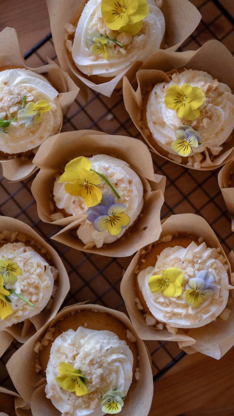 Prolećni mafini sa bombonama od karamele