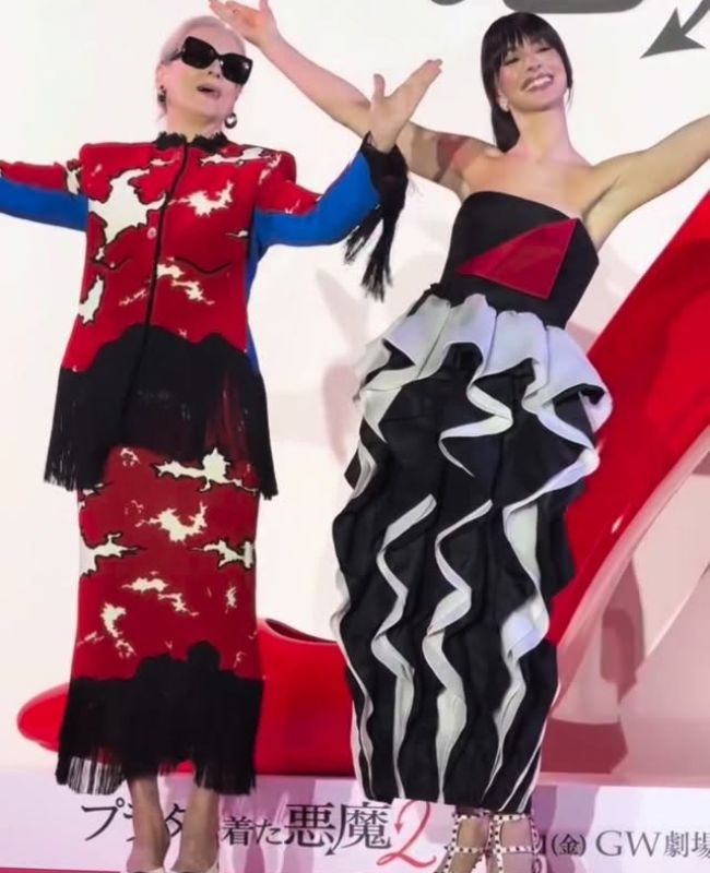 Meryl Streep i Anne Hathaway stilom osvajaju Tokio