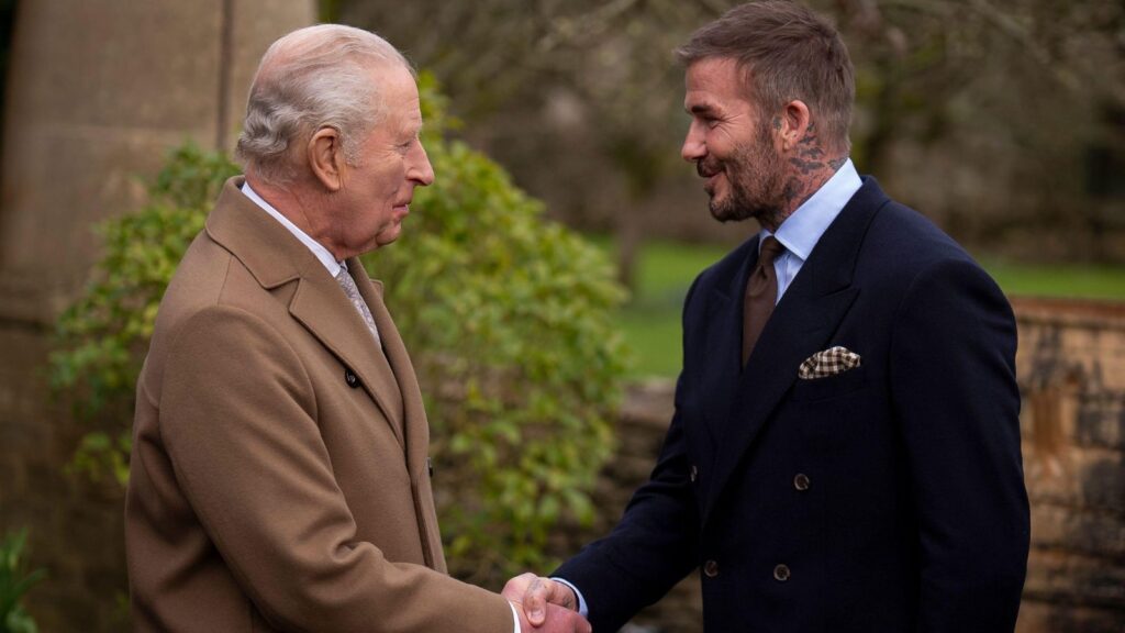 David Beckham i kralj Charles na druženju u bašti