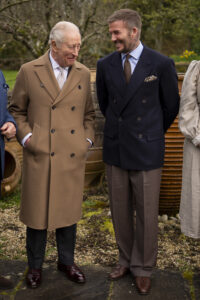 David Beckham i kralj Charles na druženju u bašti